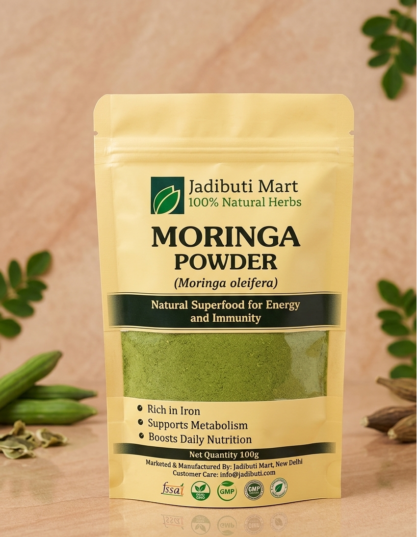 Moringa Powder 100g 100% Natural, For Hair, Skin and Edible Use, Energy Booster, Immunity Support